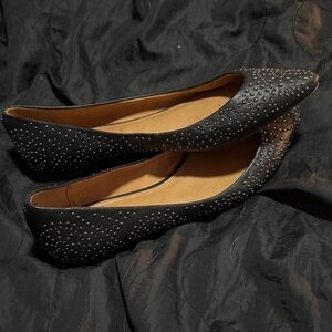 Coach Black Studded Women's Flats